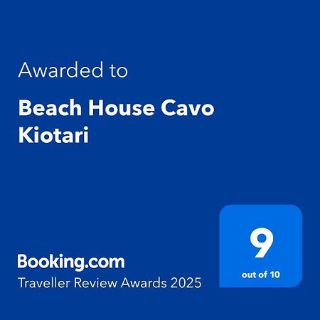 Beach House Cavo Kiotari Gennadi Eksteriør bilde